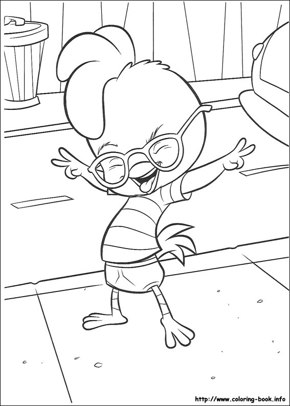 Chicken Little coloring picture